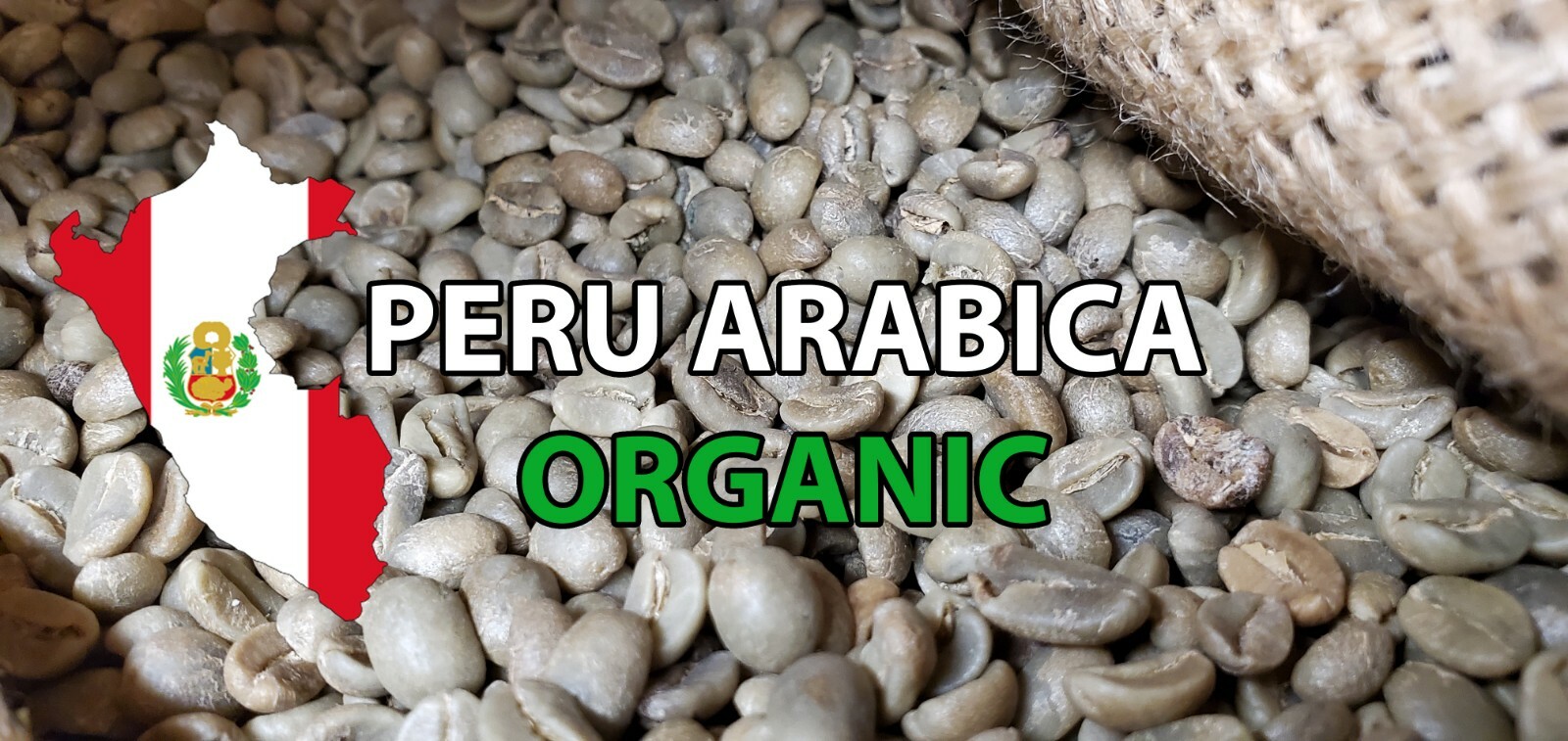 5 LBS HIGH ALTITUDE PERUVIAN PERU UNROASTED GREEN COFFEE BEANS - ORGANIC ARABICA