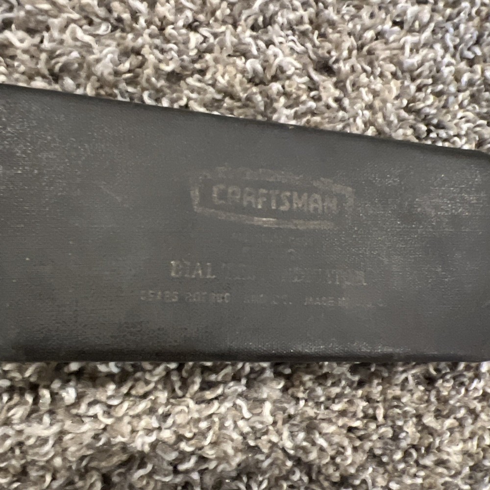 Vtg Craftsman Dial Test Indicator 9-4076 Original Case