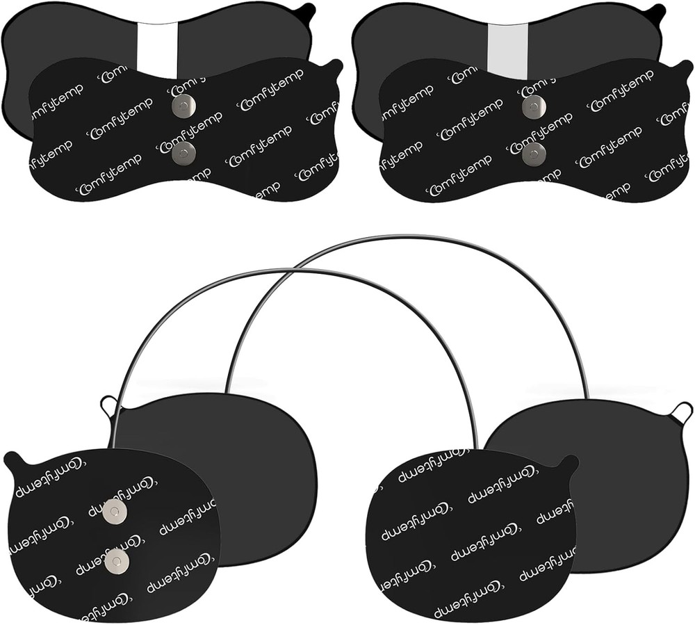 TENS Unit Electrode Pads 4 Pack Comfytemp Replacement