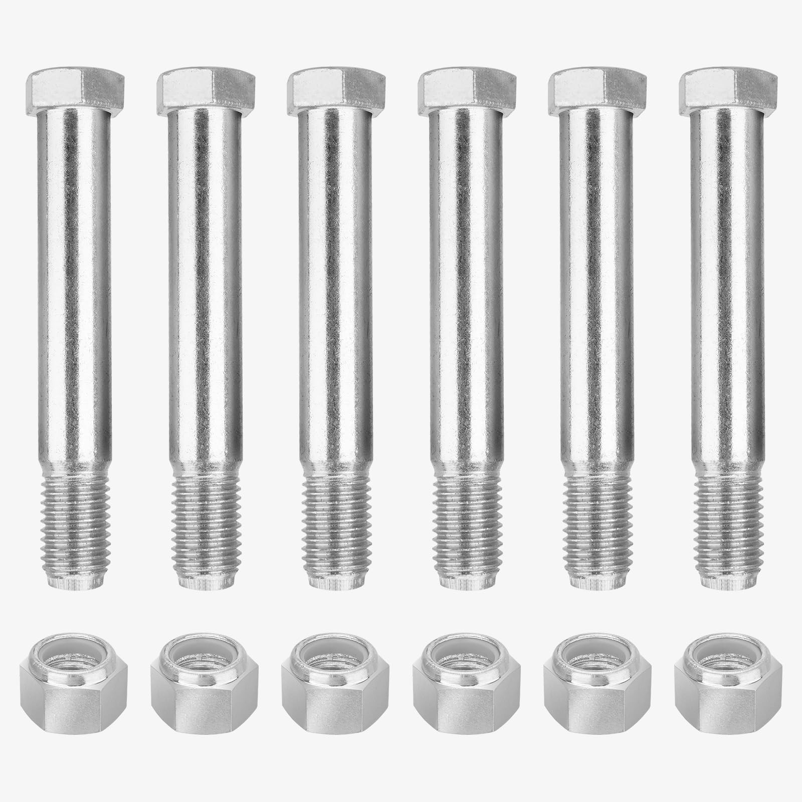 6Pcs 25mm Diamater Pins For Mini Excavator Connecting Linkage Pin Attachments