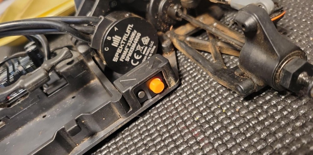 Losi 22S Sprint Replacement Power Button 3D Printed