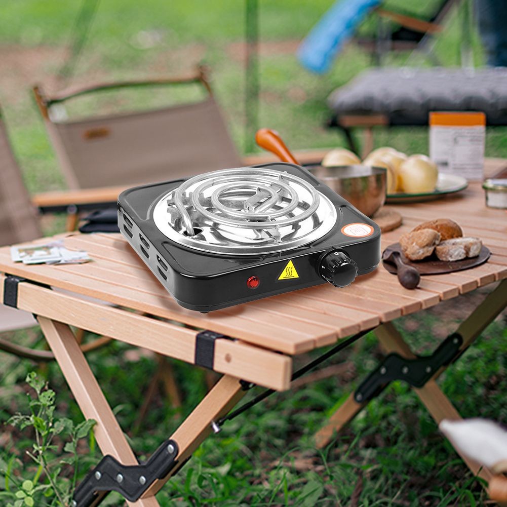 ELECTRIC COUNTERTOP SINGLE BURNER Cooktop Cast Iron Hot Plate Stove 1000W Cooker