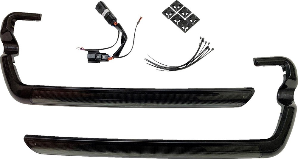 CUSTOM DYNAMICS CD-SB-SIDE-SB Marker Light - Saddlebag - Smoke - Black