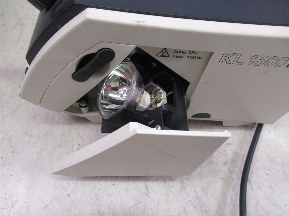 Schott KL-1500 LCD Dual Fiber Optic Light Source High-Intensity Microscopy