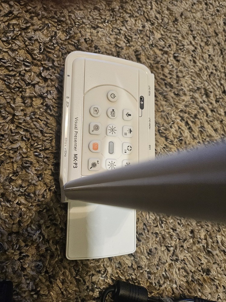 Elmo MX-P3 4K Visual Presenter Document Camera w/ AC Adapter barely used