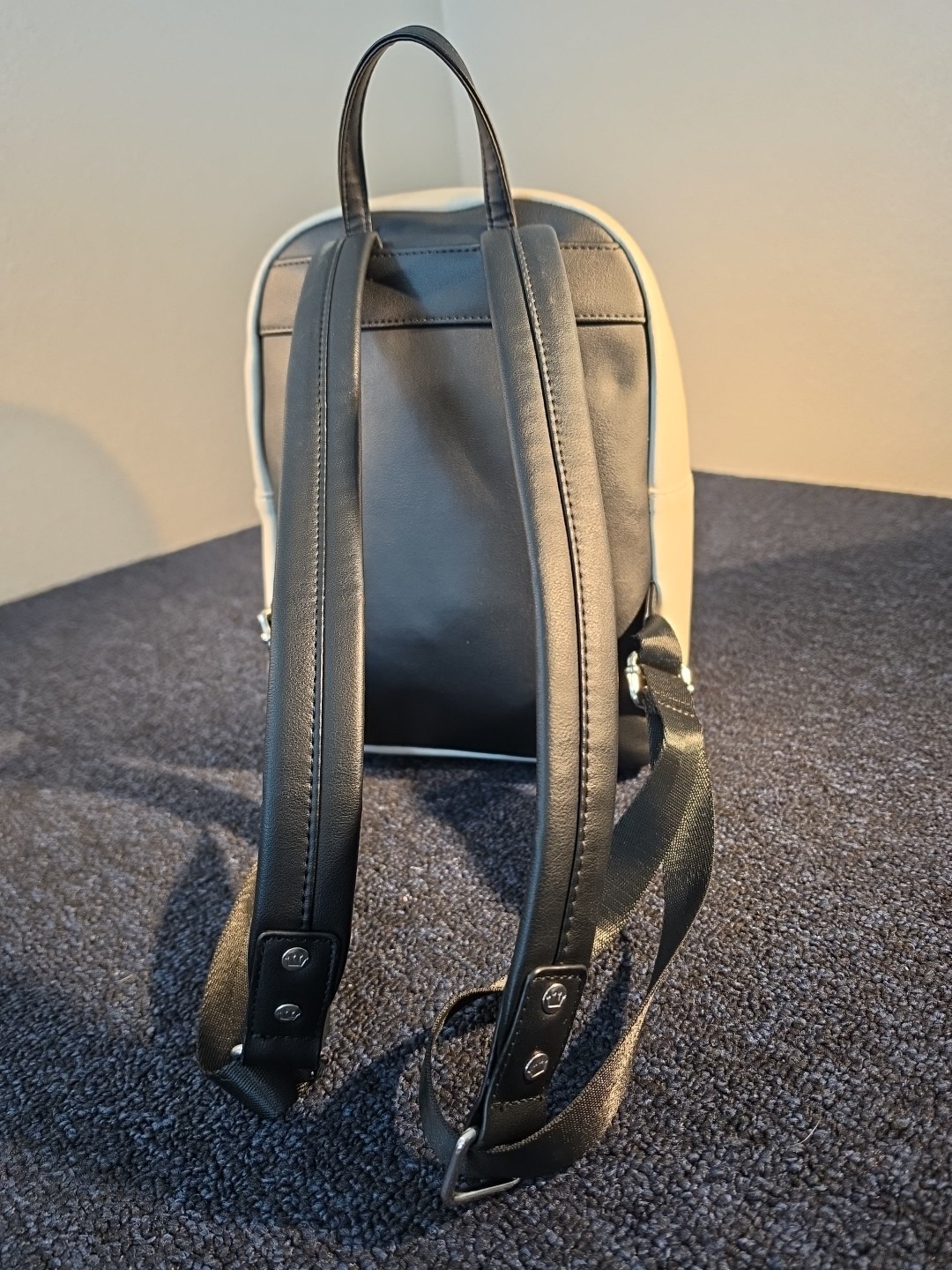 Disney Loungefly Embroidered Mickey Mouse Running White Mini Backpack