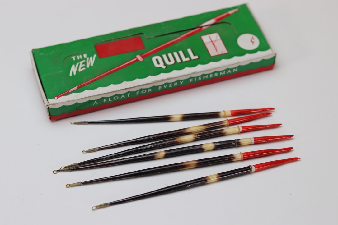 Balsa Wood Porcupine Style Fishing Quills floats  8" (inch), 6-Pack