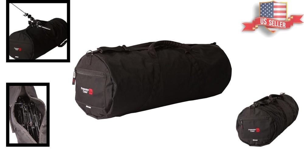 Lightweight Adjustable 14" x 36" Drum Hardware Case for Easy Transport