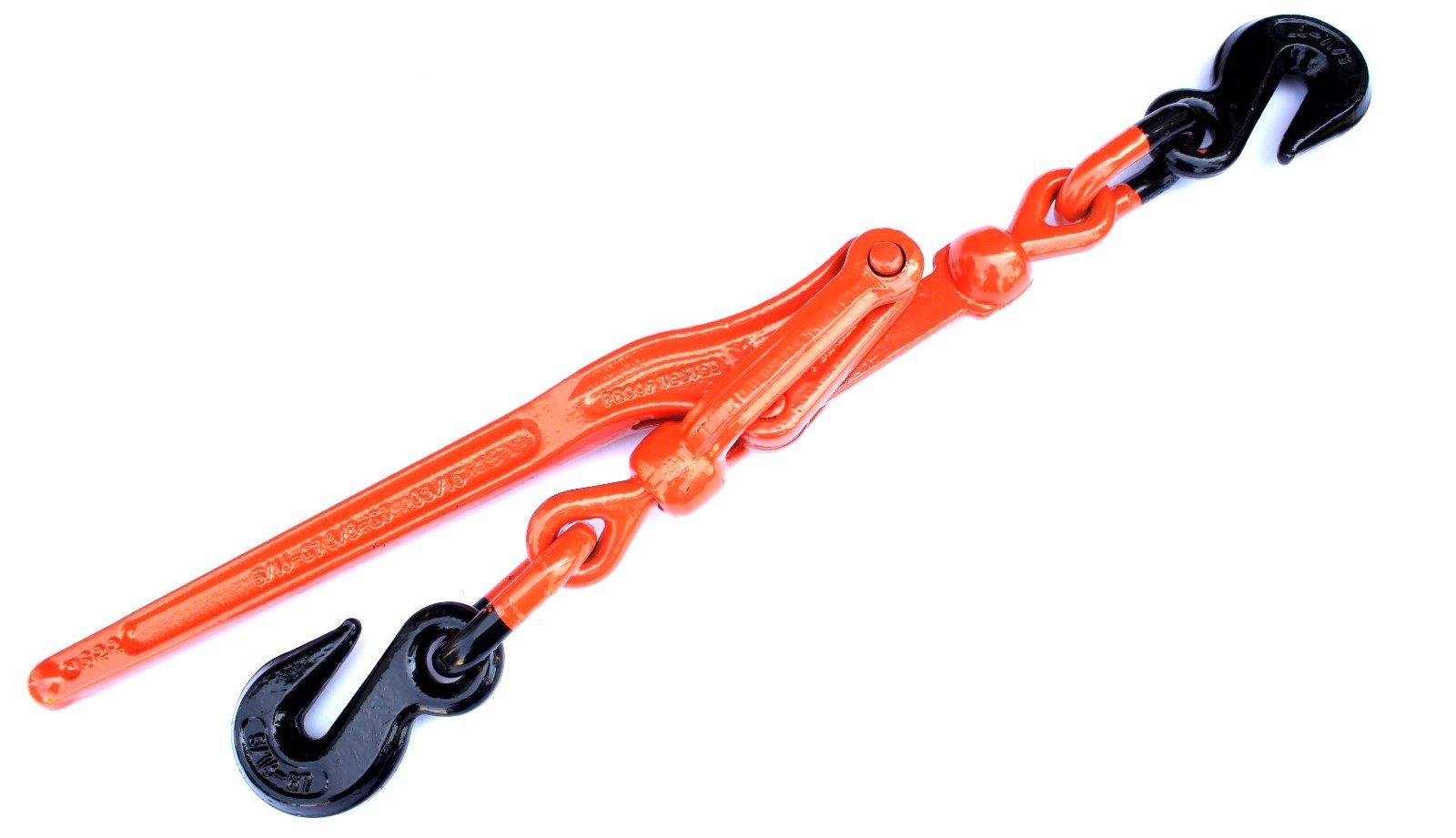 8 Lever Chain Load Binder 5/16" 3/8" G70 Truck Trailer Tie Down Boomer 6,600 WLL