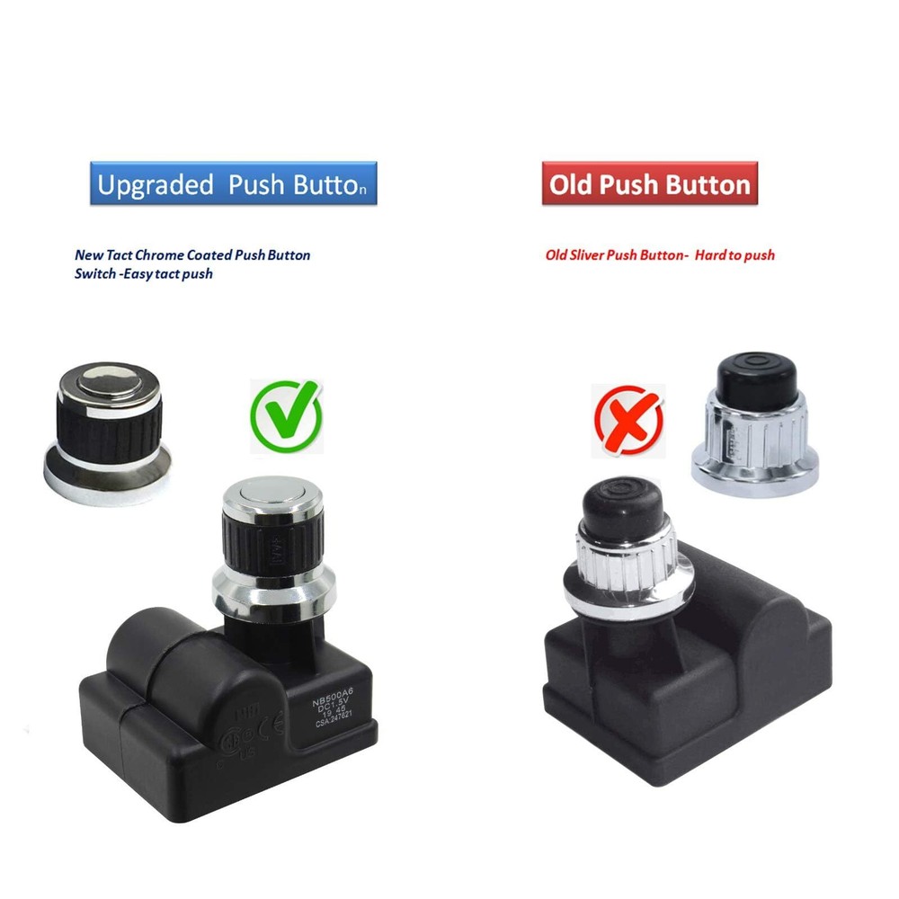 Gas Grill Electronic Ignition Module 7 Outlet Push Button Switch Igniter DHL-...