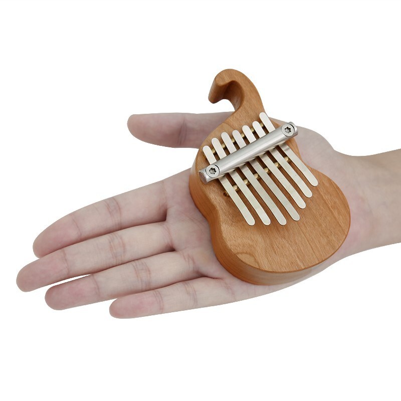 Percussion Kalimba thumb piano, portable 7keys