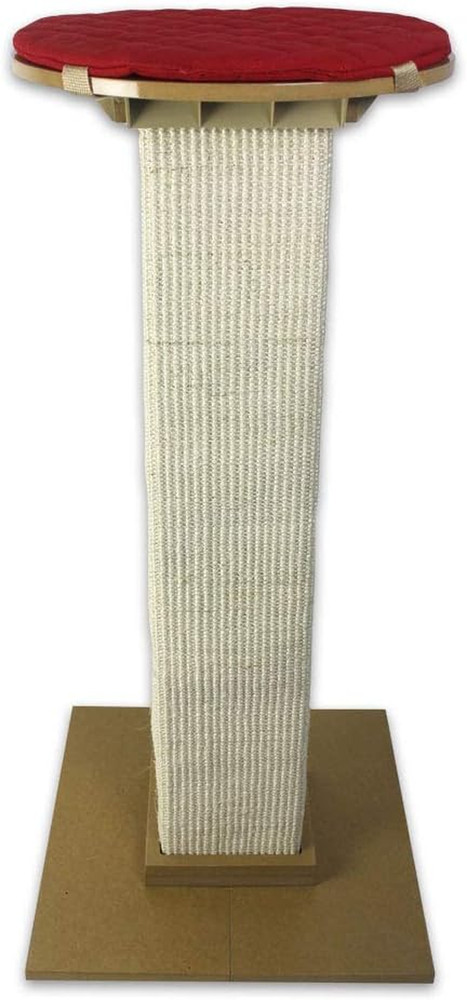 Perch for the Ultimate Scratching Post, Color-Red