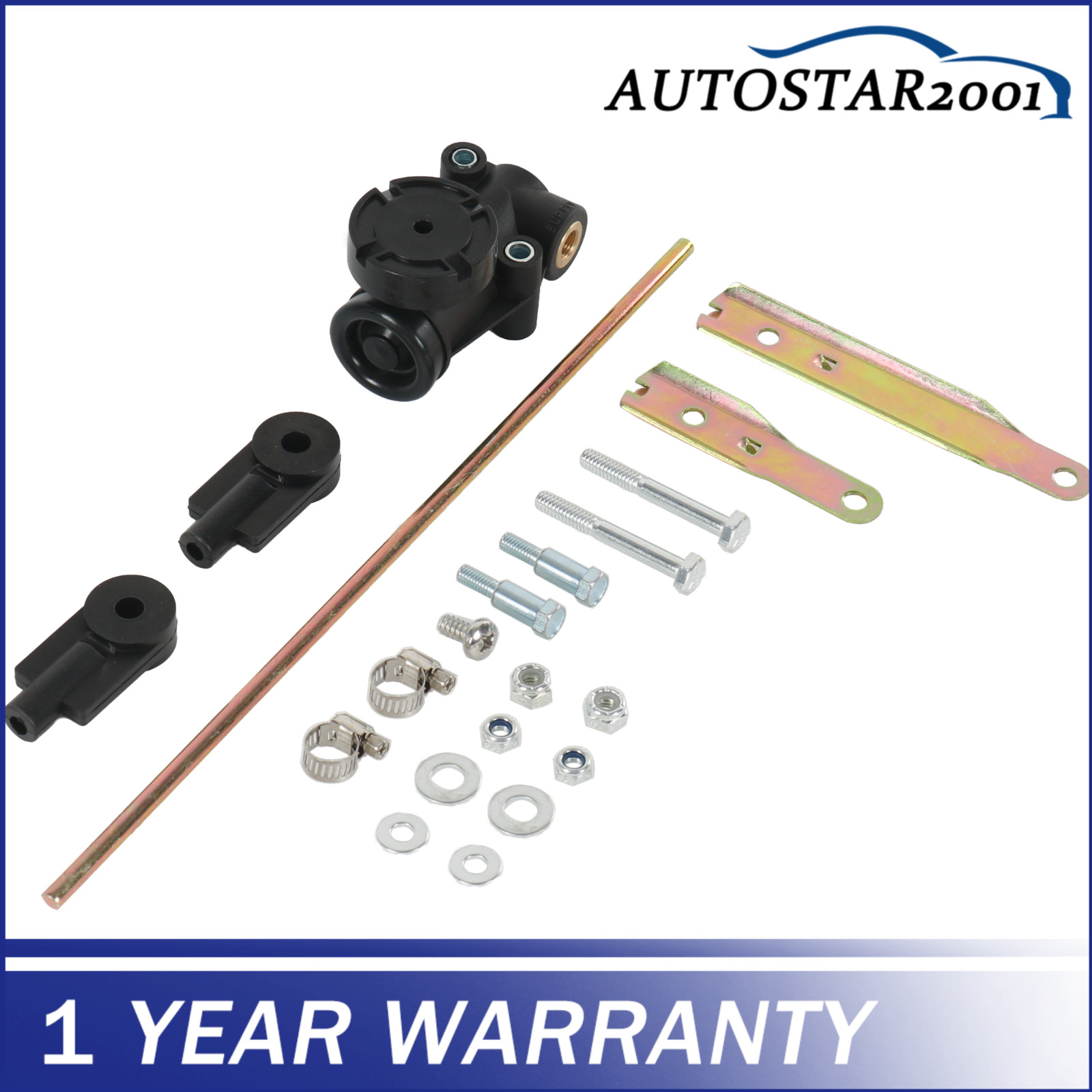 For Hadley, Mack, Volvo Trucks 1/4" NPT Cabin Air Height Leveling Valve Kit NEW