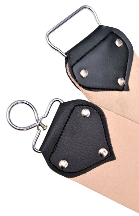MEN'S BARBER STRAIGHT RAZOR LEATHER HONING SHARPENING STROP/STRAP & BALM PASTE