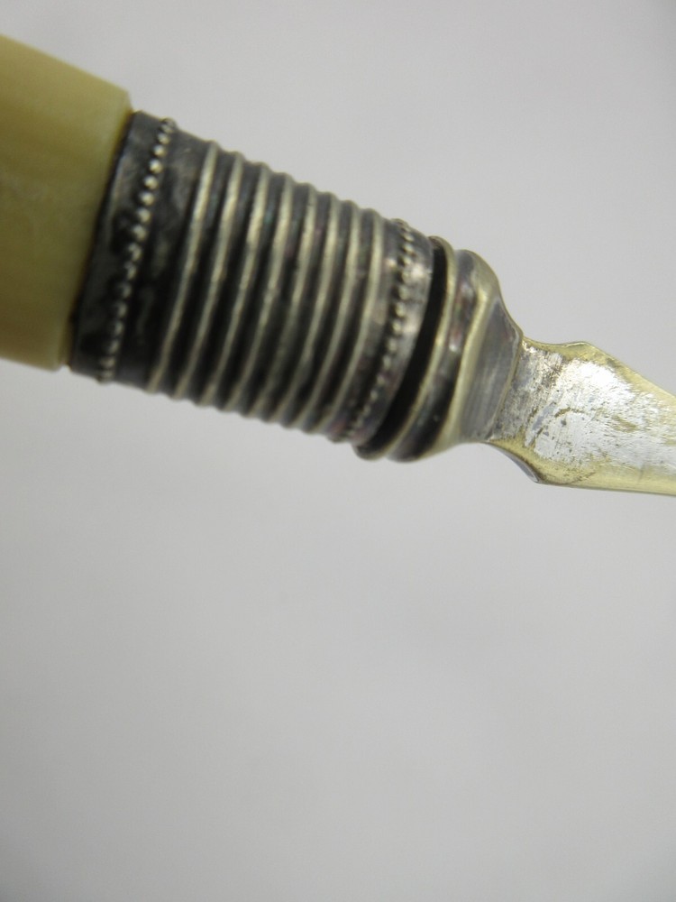 VTG EPNS Silver Finish Fork w/ Bakelite Buttercup Handle Unmarked Replacement