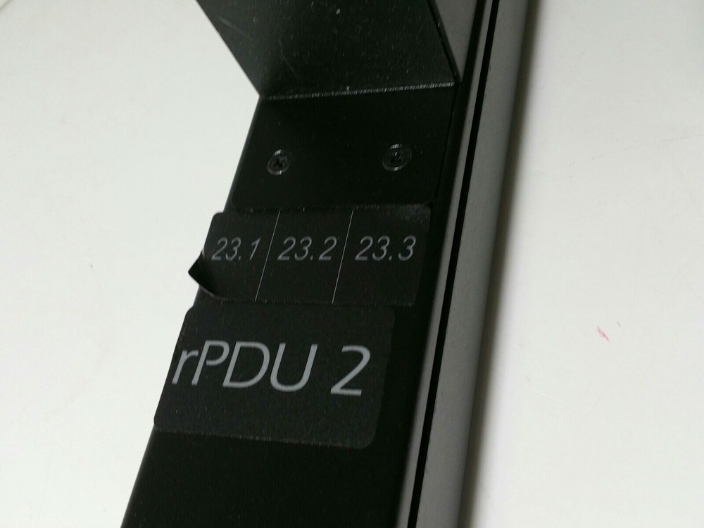 APC Rack PDU, Metered, AP7868 - Zero U - Power Distribution Strip