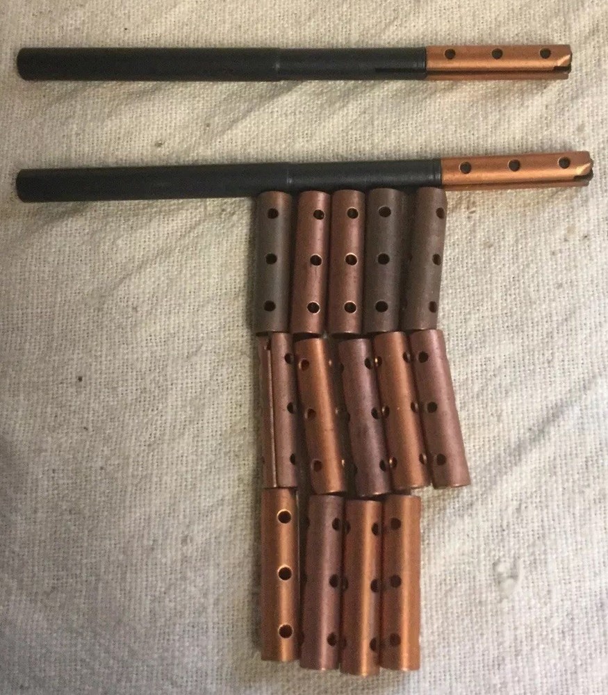 Copper Head Lap Sleves 1/4” With Steel Arbor