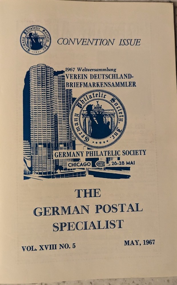 German Postal Specialist MAY 1967 Feldpost In Northern Russia 1941-44 Carl Zeiss