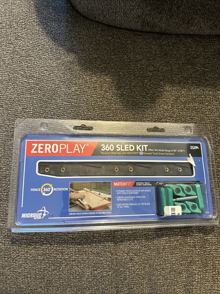 ZEROPLAY 360 Sled Kit- NEW DoveTail