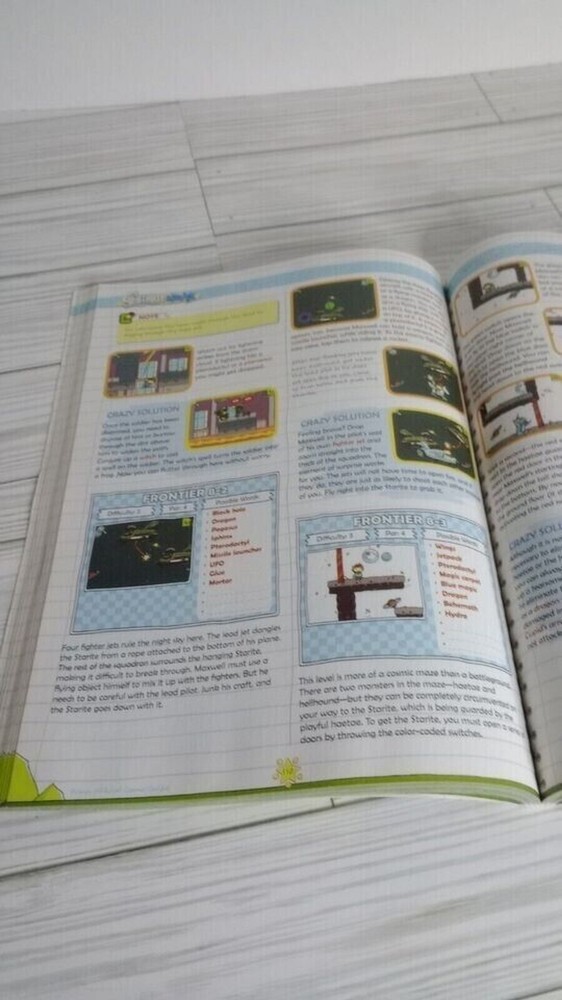 2009 Nintendo DS ScribbleNauts Strategy Game Guide with Poster Prima Games