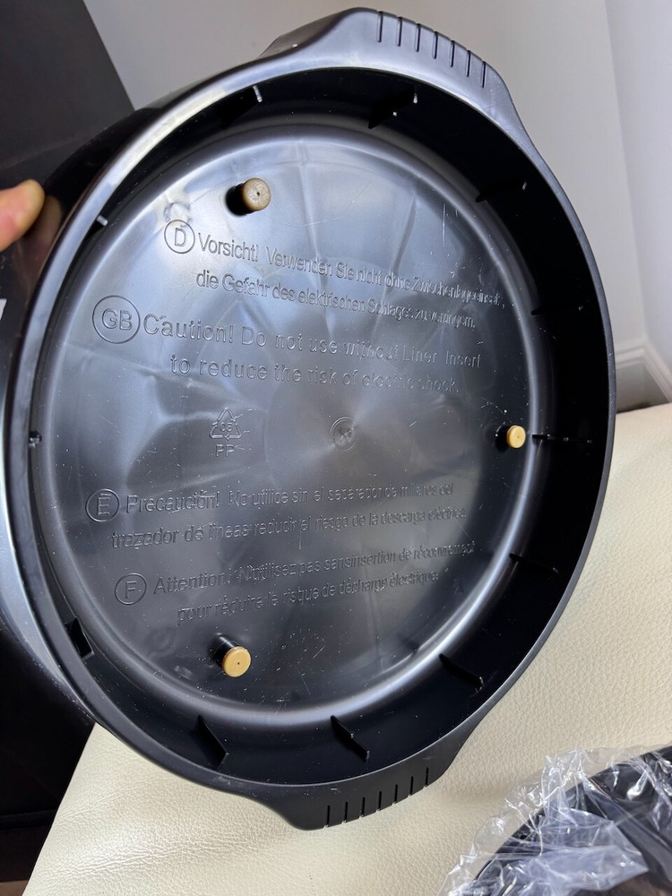 NuWave Pro Plus Oven 20631w Bottom Base And Roasting Pan Only Replacement OEM