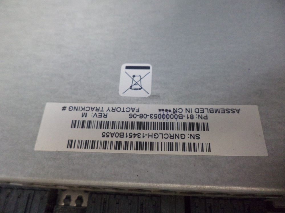 Dot Hill HP MSA P2000 Disk Array Controller FRUCC04-01B 81-B0000053-08-06