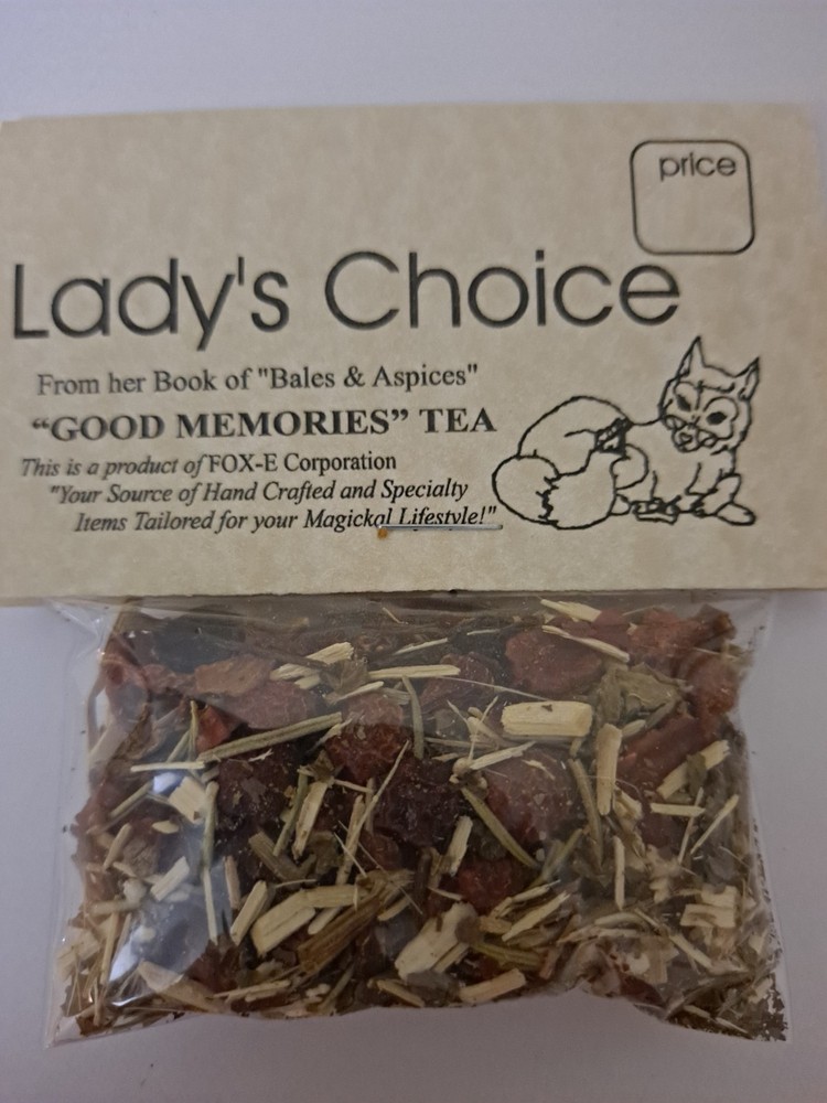 Lady's Choice "Good Memory" Tea ~ Herb Magick