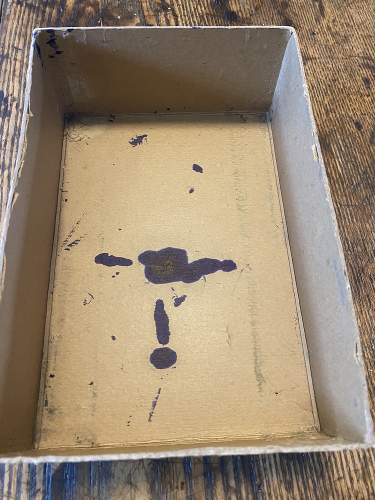 Antique Simplex Special Demonstrated Model B Typewriter Original Box