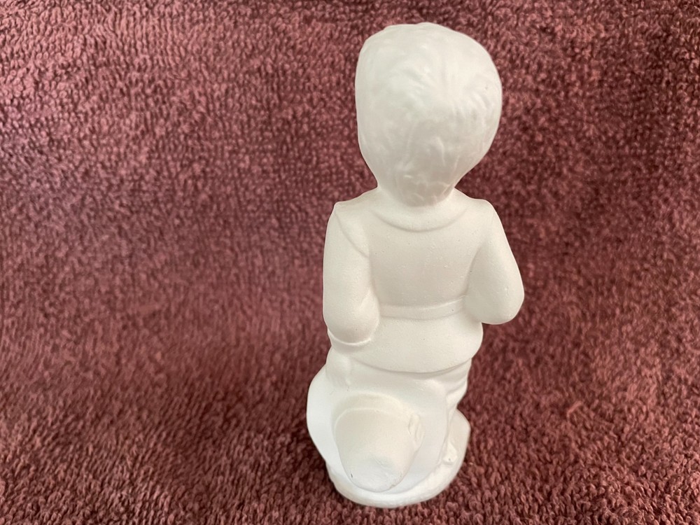 Pilgrim Boy Ceramic Bisque Ready-to-Paint