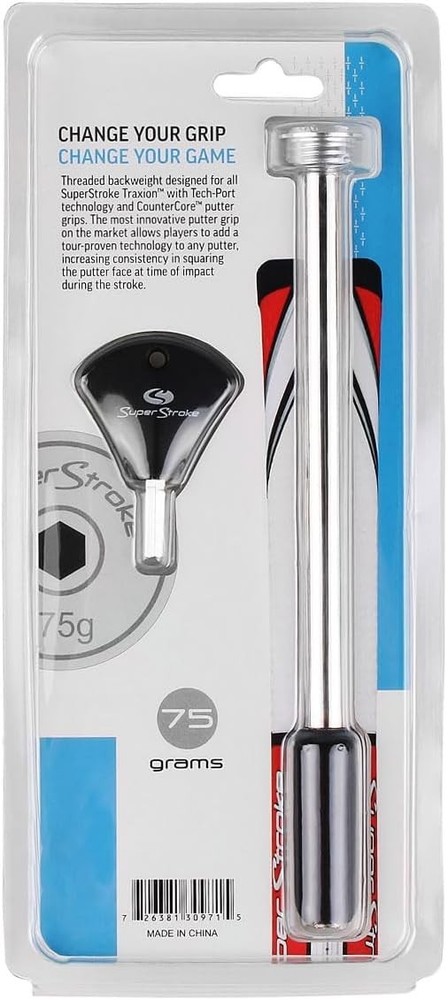 75G Counter Core, Black, silver