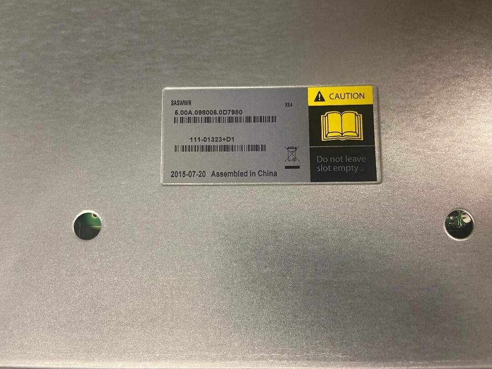 NetApp CONTROLLER 111-01323+D1 MODULE FOR FAS2520--USED--