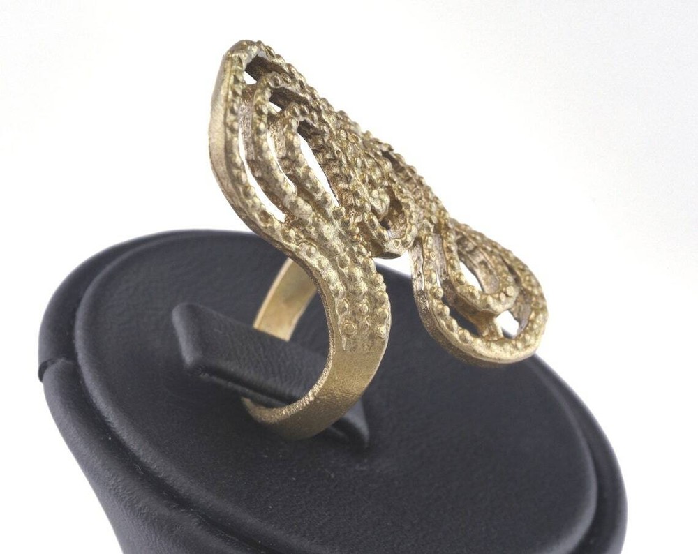 Adjustable Ring Raw brass (18mm 8US inner size) 2746