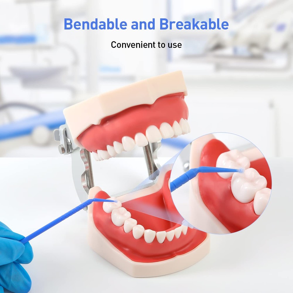 2000/5Boxes Dental Microbrush Micro Brush Applicator Tips Regular/Fine/Ultrafine