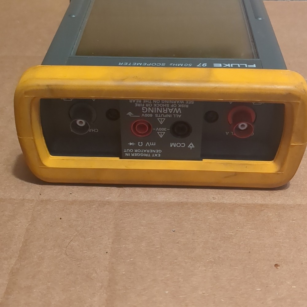 Fluke 97 ScopeMeter 50 MHz HandHeld Oscilloscope AS IS UNTESTED