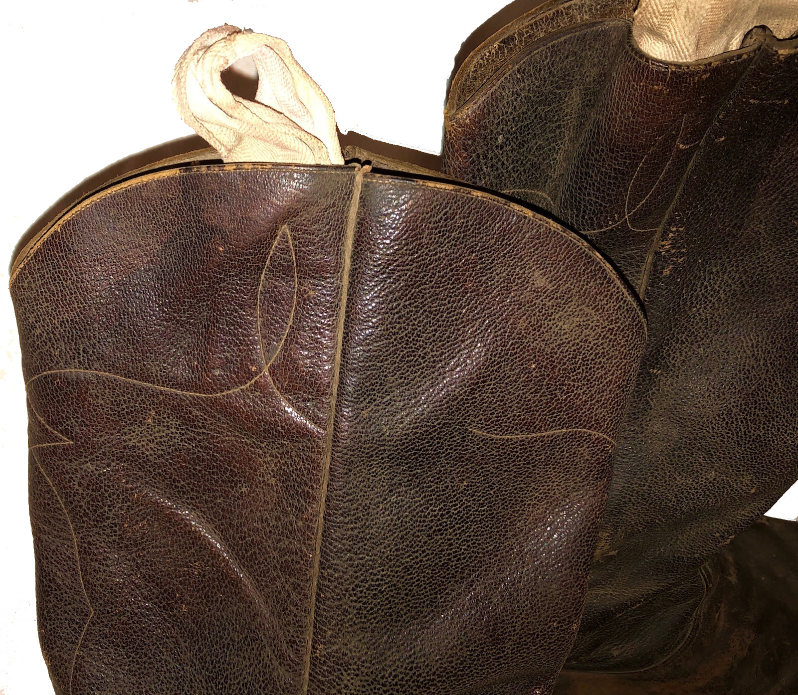 Rare Original Civil War Confederate Id’d 6th Virginia Cavalry Boots