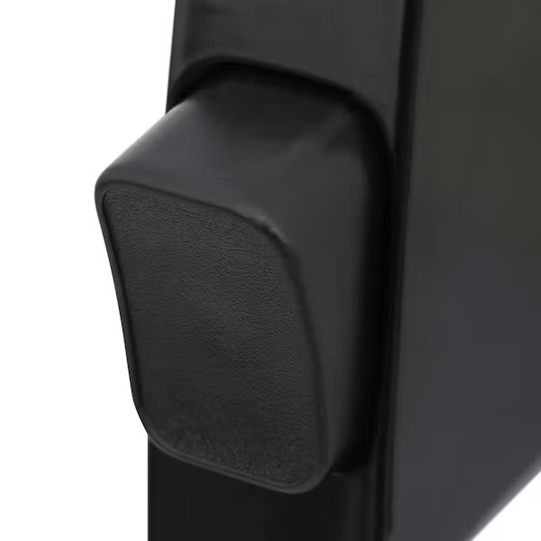 Push Button Screen or Storm Door Latch, Black