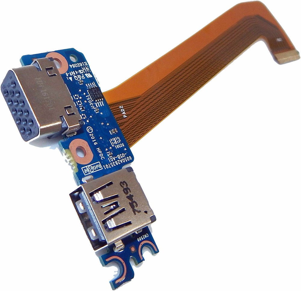 836619-001 HP USB and Audio Board - Includes Connector Cable