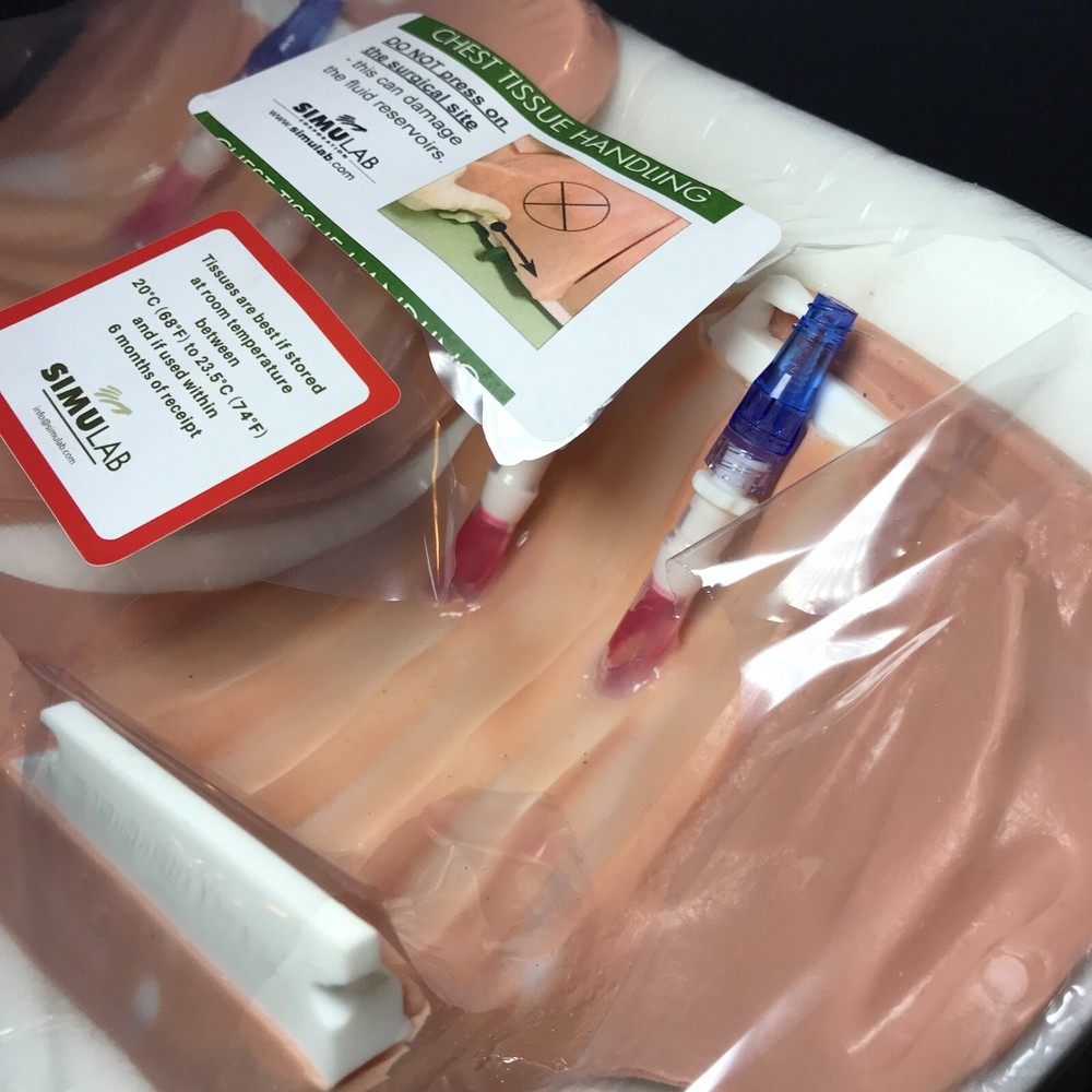 SimuLab TraumaChild 4-Student Chest Kit TC-CH 1 Left/Right Replacement Training