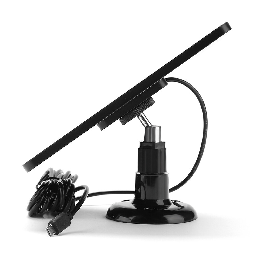 Solar Panel Charger Ring Spotlight Camera Doorbell Solar Charger Micro USB TypeC