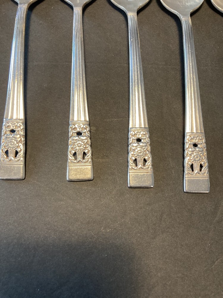 Oneida Community Coronation Teaspoons (10)