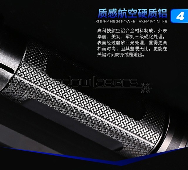 Adjustable Focus 520nm Laser Pointer Flashlight Visidle Beam Laser+Case US