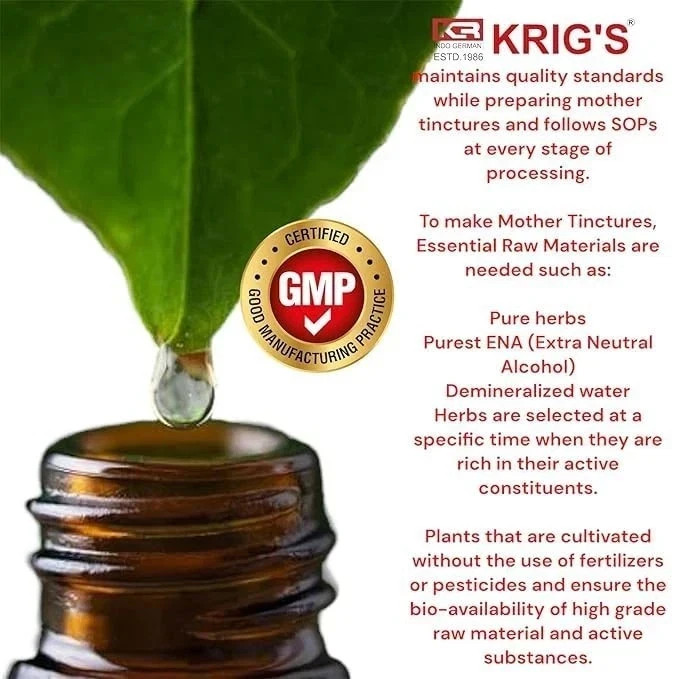 KRIG'S 192 Beard Drops Homeopathic - Extraordinary Premium Drops 30ml