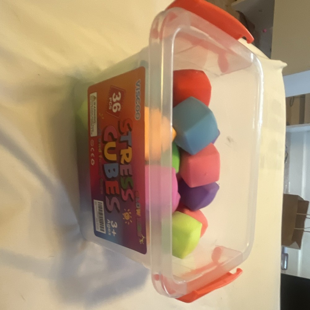 Viscoo 30 Pcs Multicolor Slow Rise Squeeze Balls