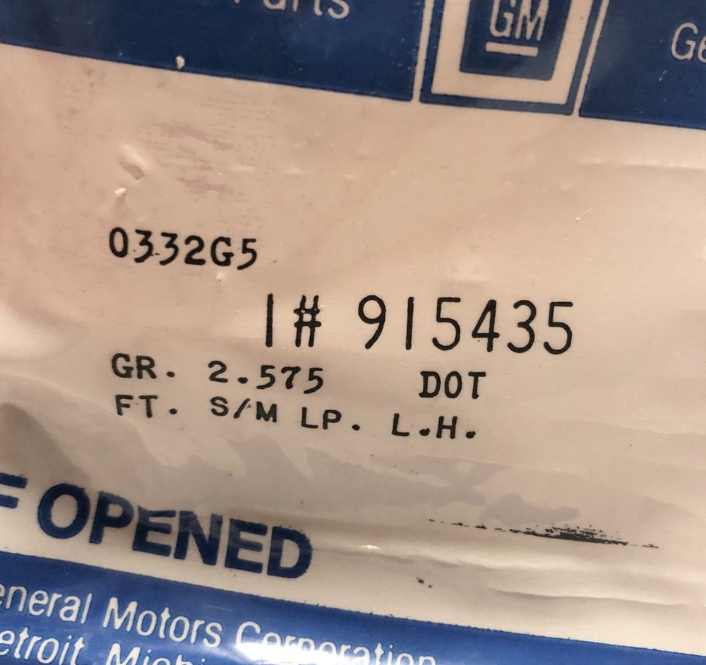 GM Side Marker #915435 - Caprice/Impala ('82-'85) - Driver's Side