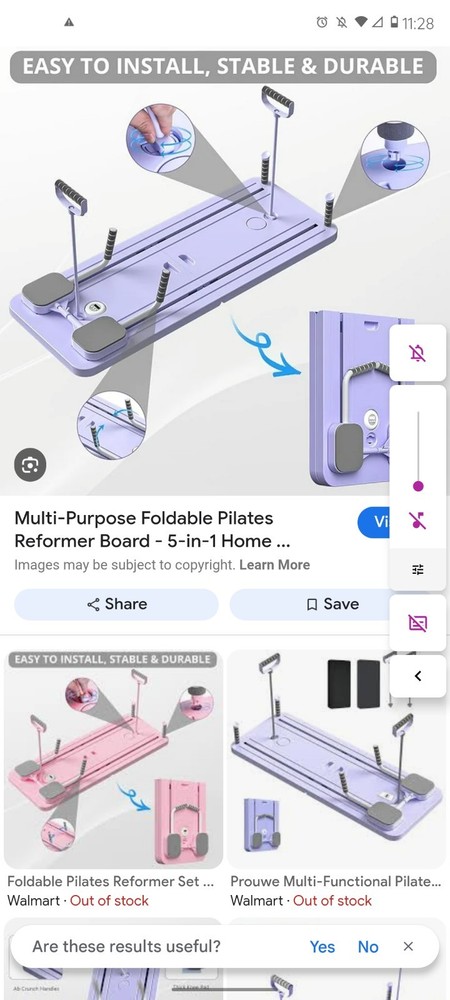 Foldable Pilates Reformer
