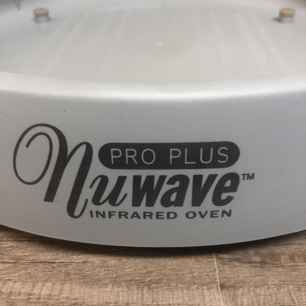 Nuwave Pro Plus Infrared Oven Replacement Bottom Gray Plastic Base Part Only