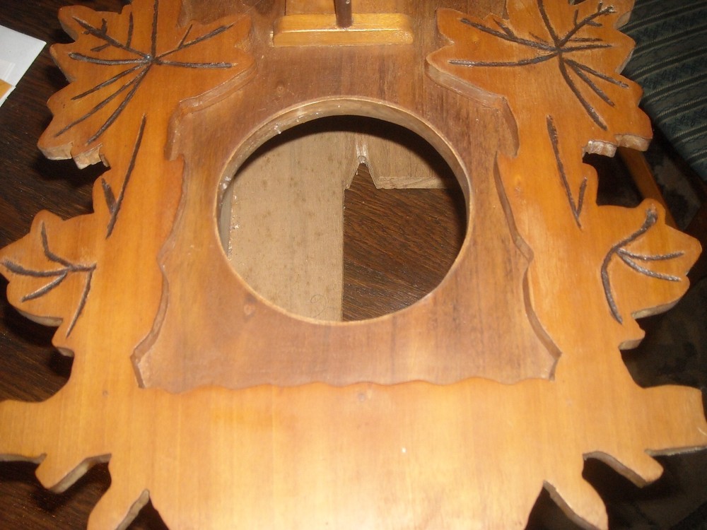 Sessions electric cuckoo clock case used