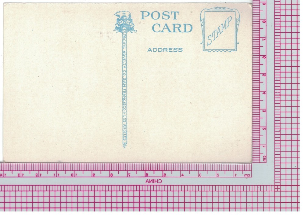 Postcard Harpoon Cannon