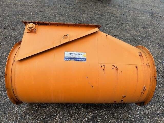 Clarke’s 36” Backdraft preventer