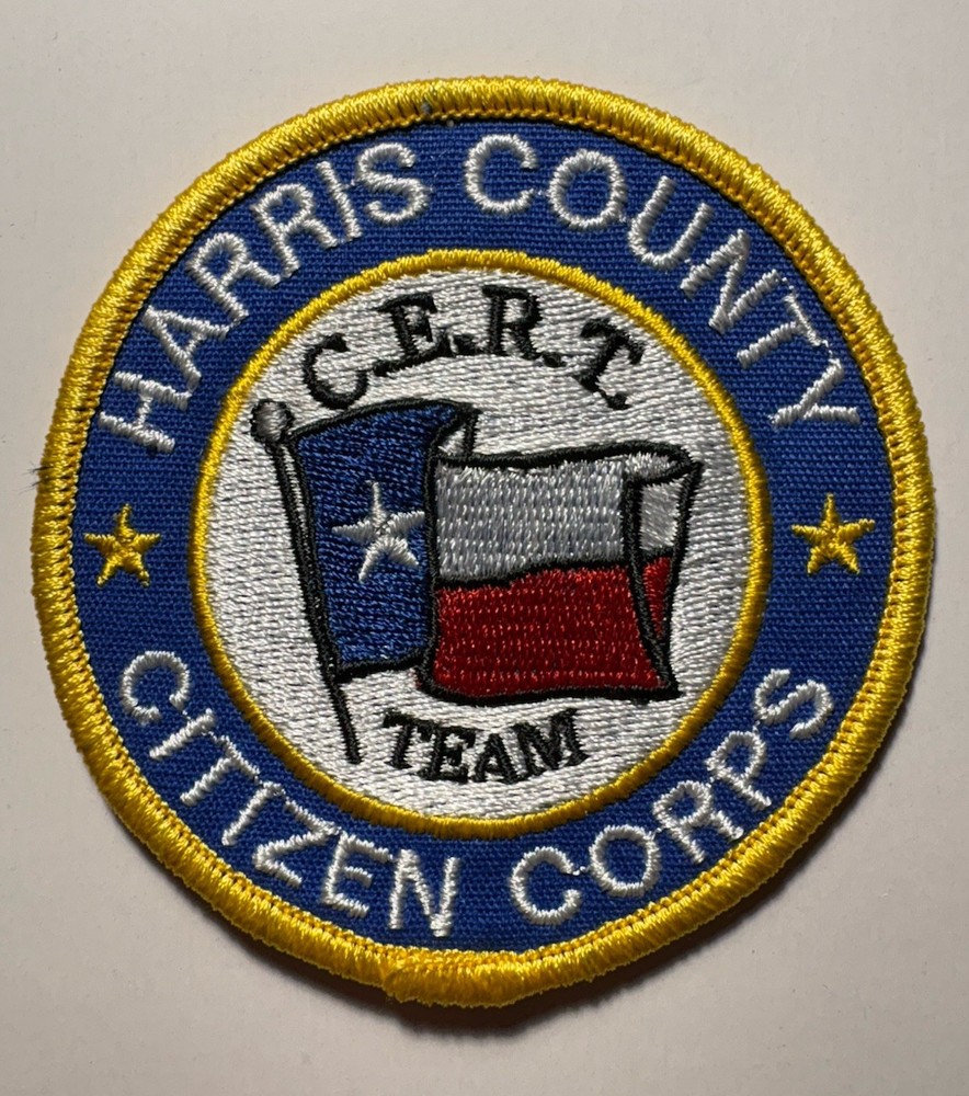 Harris County Texas Citizen Corps Patch